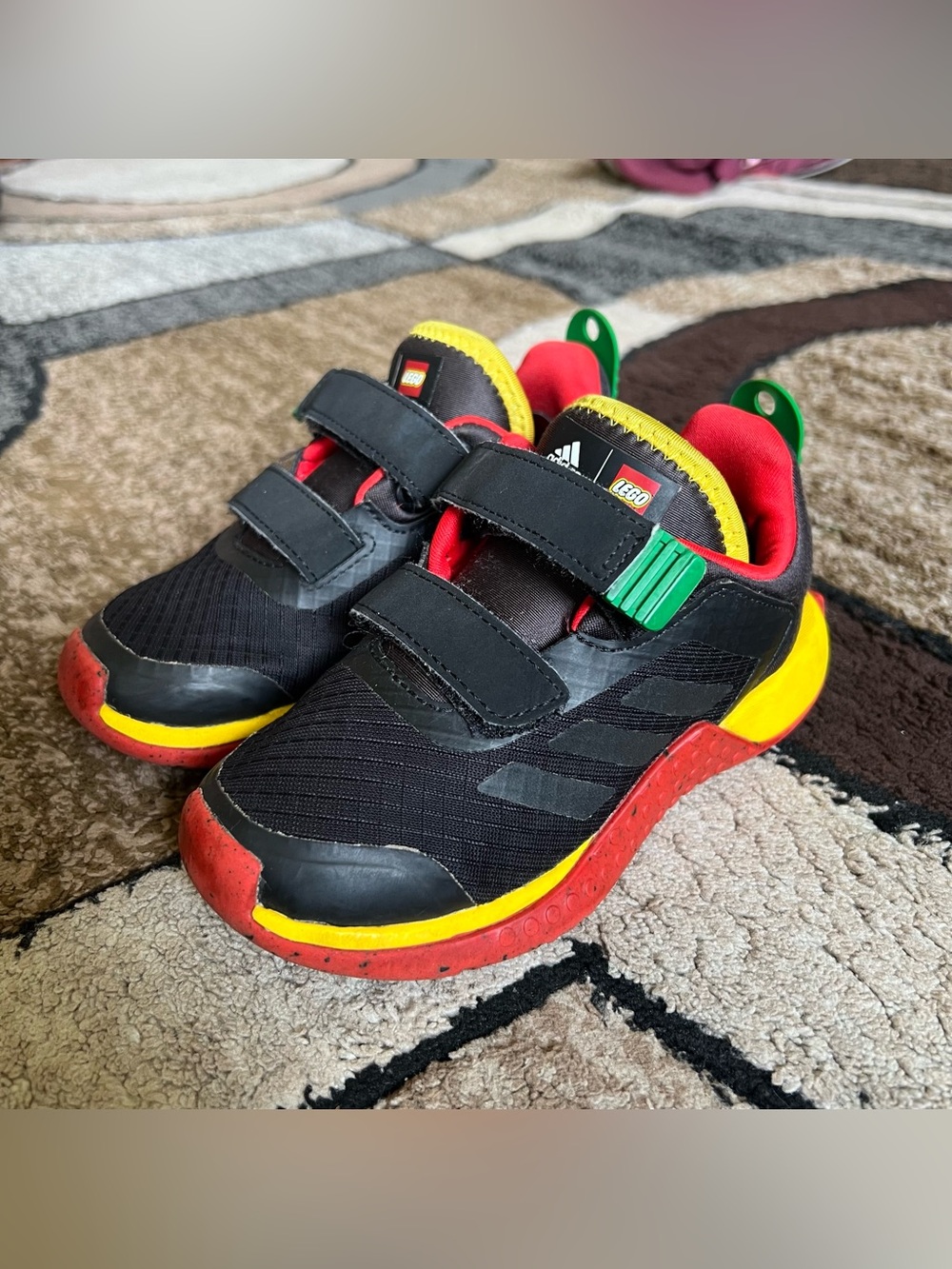 Toddler Adidas x LEGO Sport DNA Sneakers Size 9k